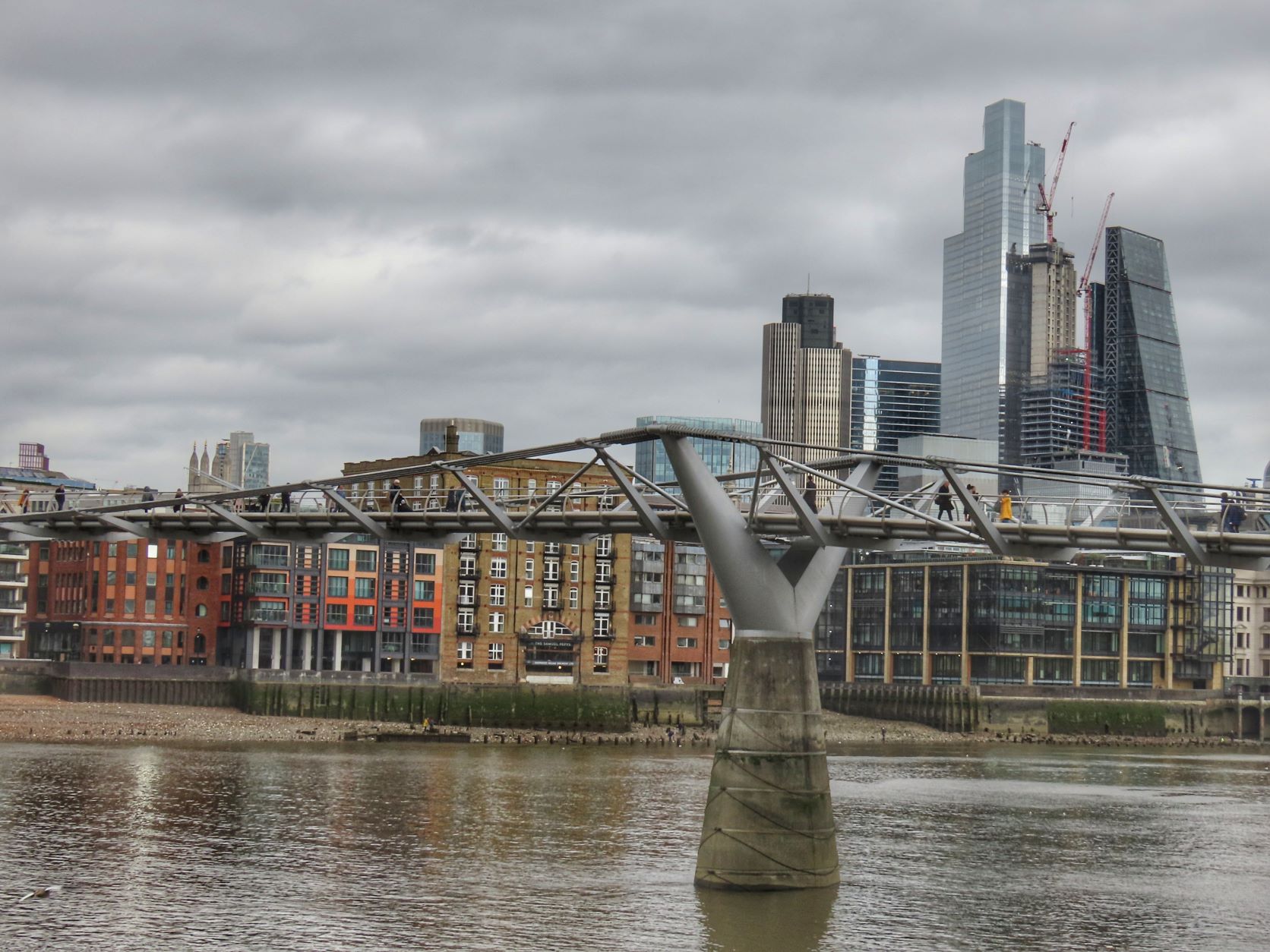 Millennium Bridge London traveladdict