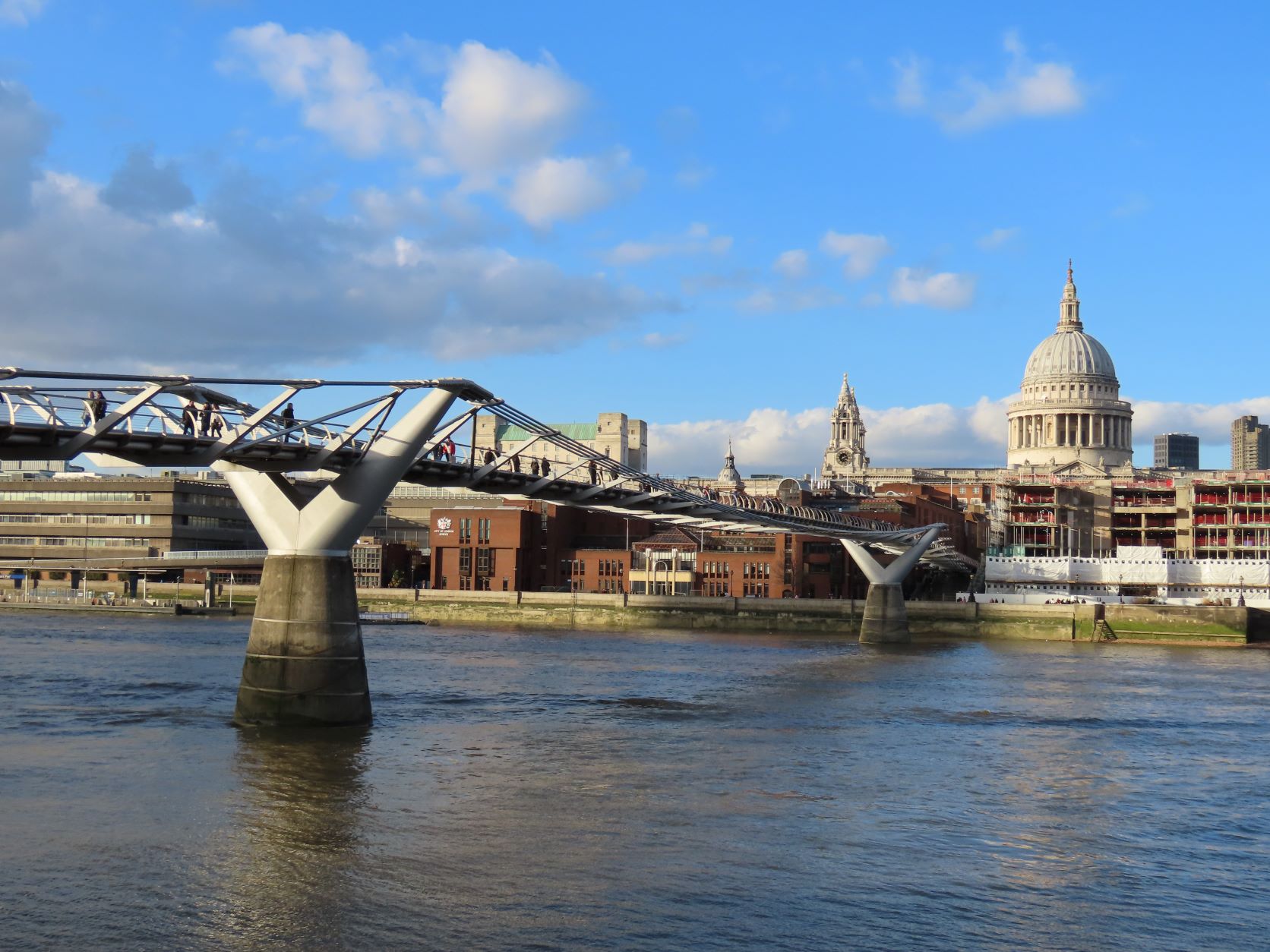 Millennium Bridge London traveladdict